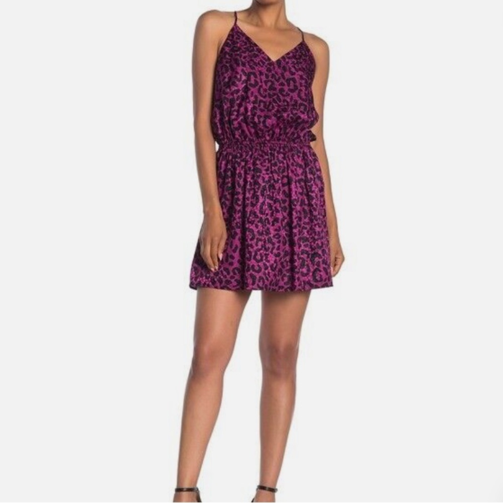 ✨HOST PICK✨ MILLY Ciera Silk Tank Dress Purple Dress size 4 (NWT)